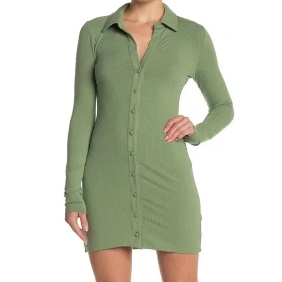 afrm green dress Jamm Dress by AFRM main image 0